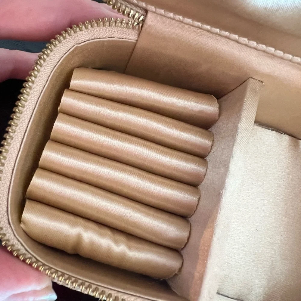 J.Crew Woven Jewelry Case